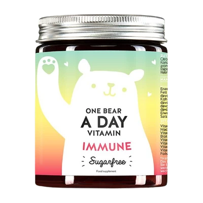 One Bear a Day vitaminy pro podporu imunity bez cukru