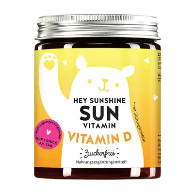 Bears  with Benefits Hey Sunshine komplex s vitaminem D3 bez cukru