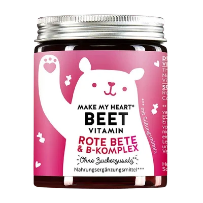 Make my Heart Beet vitaminy s červenou řepu pro podporu srdce