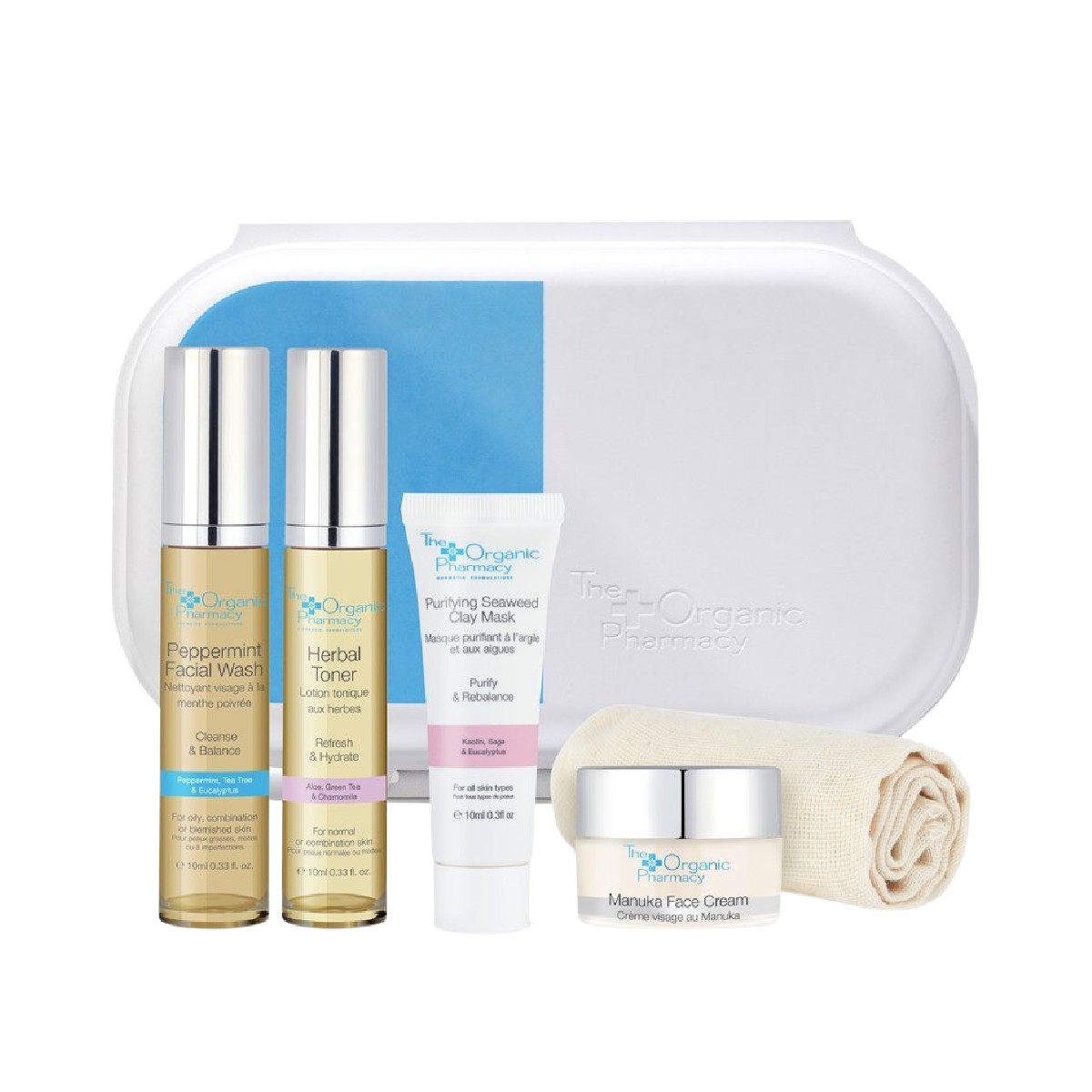 The Organic Pharmacy Clear Skincare Kit