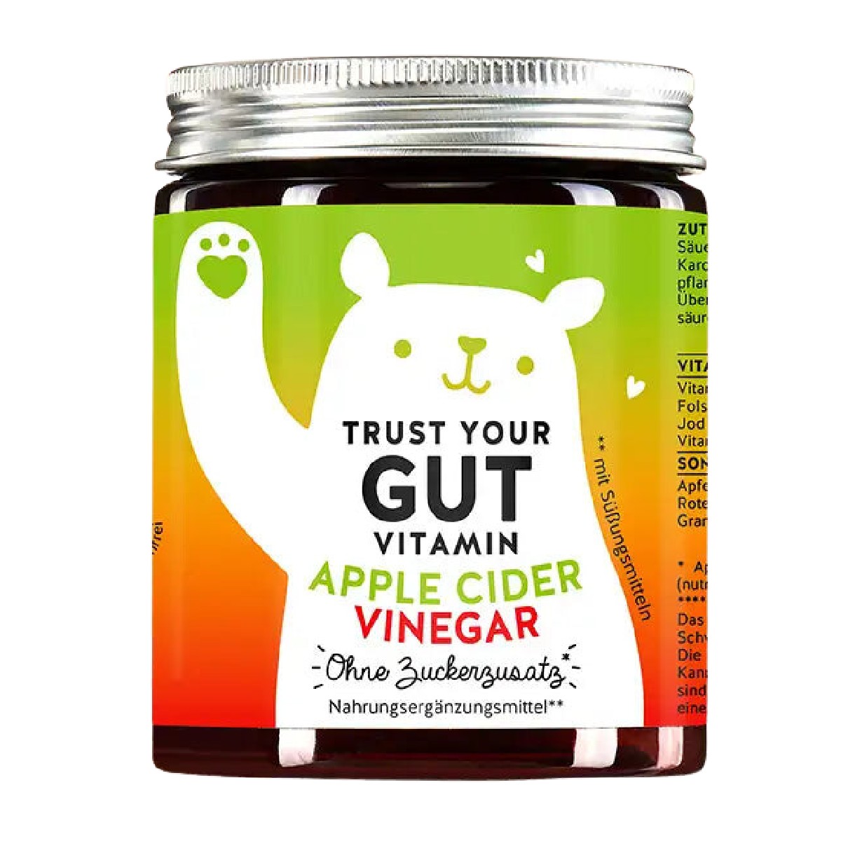 Bears with Benefits Trust your gut vitaminy pro lepší zažívání & detox bez cukru