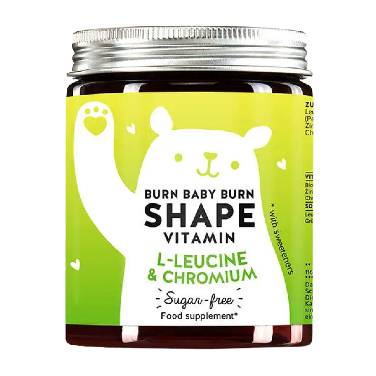 Bears with Benefits Burn Baby Burn Shape vitaminy pro podporu spalování tuků / pro podporu hubnutí