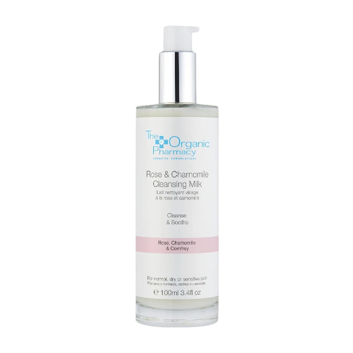 The Organic Pharmacy Rose & Chamomile Cleansing Milk