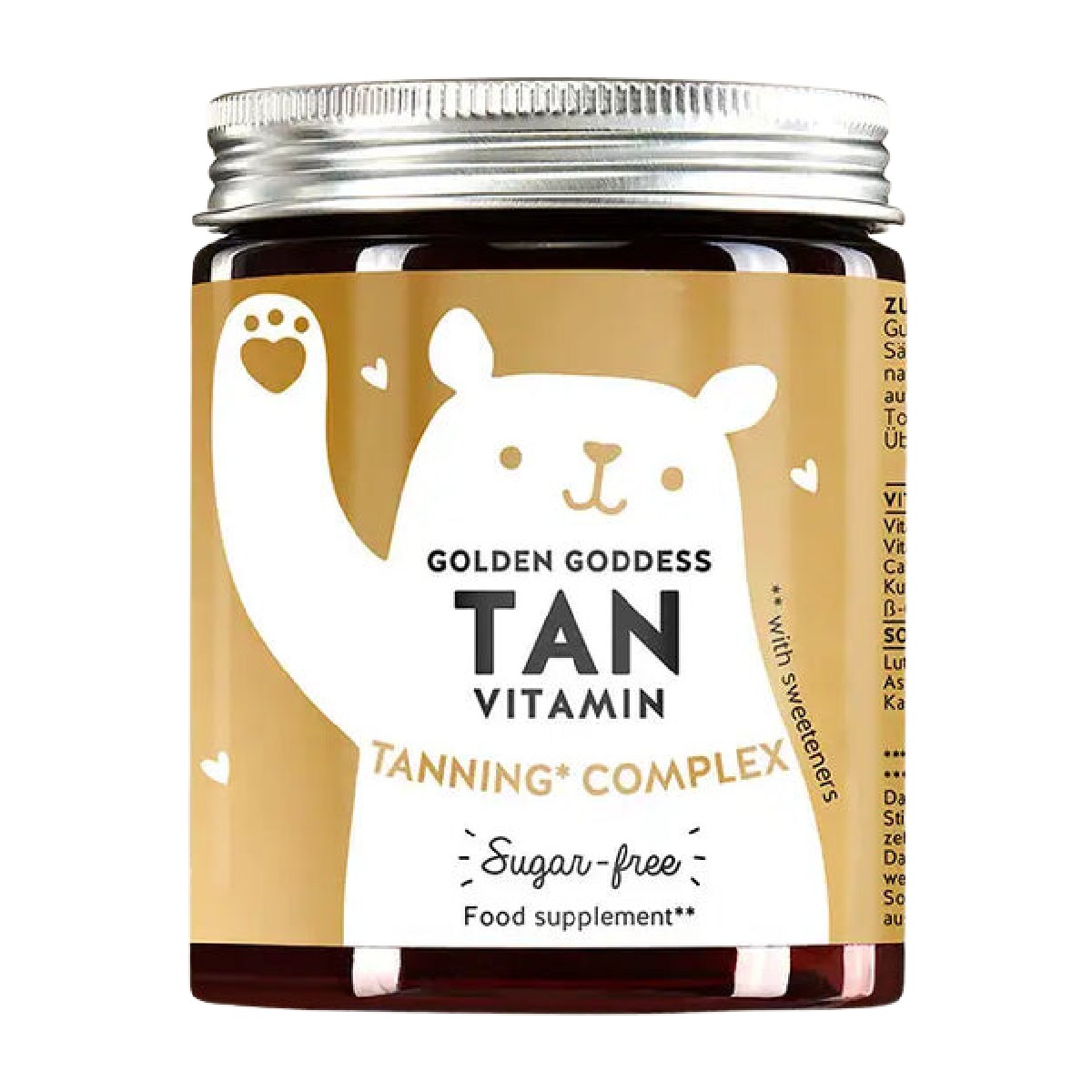 Bears with Benefits Golden Goddess Tan vitaminy s antioxidanty pro podporu opálení