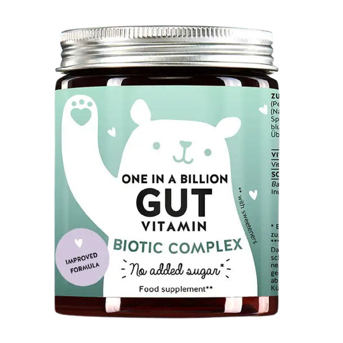 Bears with Benefits One in a Billion Gut vitaminy s probiotiky a inulinem